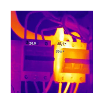 Фото тепловизором электрического щита